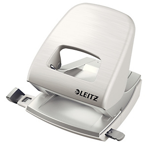 Leitz NeXXt Series 5006 Style, Perforatore 2 fori, Capacità 30 fogli, Bianco artico