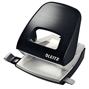 Leitz NeXXt Series 5006 Style, Perforatore 2 fori, Capacità 30 fogli, Nero Satin Leitz NeXXt Series 5006 Style, Perforatore 2 fori, Capacità 30 fogli, Nero Satin