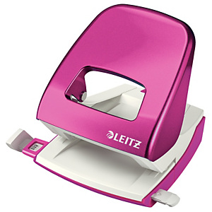 Leitz NeXXt Series 5008 WOW, Perforatore 2 fori, Capacità 30 fogli, Fucsia Leitz NeXXt Series 5008 WOW, Perforatore 2 fori, Capacità 30 fogli, Fucsia