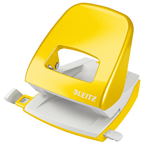 Leitz NeXXt Series 5008 WOW, Perforatore 2 fori, Capacità 30 fogli, Giallo Leitz NeXXt Series 5008 WOW, Perforatore 2 fori, Capacità 30 fogli, Giallo