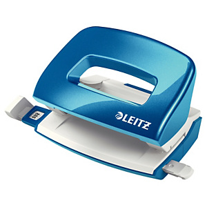 Leitz NeXXt Series 5060 WOW, Mini perforatore 2 fori, Capacità 10 fogli, Blu Leitz NeXXt Series 5060 WOW, Mini perforatore 2 fori, Capacità 10 fogli, Blu