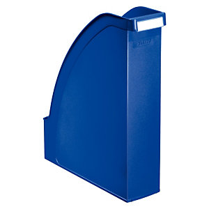 Leitz Plus Revistero, poliestireno, 78 x 300 x 278 mm, azul