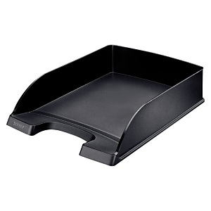 Leitz Plus Standard Bandeja de correspondencia, A4, poliestireno, negro, 70 x 255 x 357 mm Leitz Plus Standard Bandeja de correspondencia, A4, poliestireno, negro, 70 x 255 x 357 mm