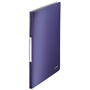 Leitz Portalistini Style 20 buste Colore Blu Titanio Leitz Portalistini Style 20 buste Colore Blu Titanio