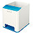 LEITZ Portapenne con amplificatore WOW Dual Color, Bianco/Blu - 1