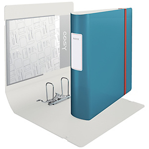 Leitz Raccoglitore con meccanismo a leva 180° Active Linea Cosy, Dorso 8,2 cm, PP, Blu Leitz Raccoglitore con meccanismo a leva 180° Active Linea Cosy, Dorso 8,2 cm, PP, Blu