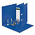 Leitz Recycle Classeur à levier A4 180° - Carton 100% recyclé et recyclable - Dos 8 cm - Bleu - 2