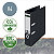 Leitz Recycle Classeur à levier A4 180° - Carton 100% recyclé et recyclable - Dos 8 cm - Noir - 6