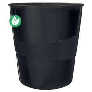 Leitz Recycle Corbeille à papier recyclable - Noir