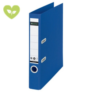 LEITZ Registratore archivio con meccanismo a leva 180° Recycle, Formato Commerciale, Dorso 5,5 cm, Blu LEITZ Registratore archivio con meccanismo a leva 180° Recycle, Formato Commerciale, Dorso 5,5 cm, Blu