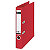 LEITZ Registratore archivio con meccanismo a leva 180° Recycle, Formato Commerciale, Dorso 5,5 cm, Rosso - 1