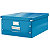 LEITZ Scatola archivio A3 Click & Store, Cartone, Coperchio removibile, 36,9 x 48,2 x 20 cm, Blu - 1