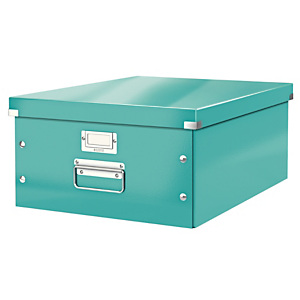 Leitz Scatola archivio Click & Store A3, Cartone, Coperchio removibile, Acquamarina, 369 x 482 x 200 mm Leitz Scatola archivio Click & Store A3, Cartone, Coperchio removibile, Acquamarina, 369 x 482 x 200 mm