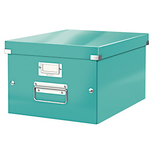 Leitz Scatola archivio Click & Store A4, Cartone, Coperchio removibile, Acquamarina, 281 x 370 x 200 mm Leitz Scatola archivio Click & Store A4, Cartone, Coperchio removibile, Acquamarina, 281 x 370 x 200 mm