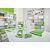 LEITZ Scatola Archivio Cubo Large Click & Store, Cartone, Coperchio removibile, 32 x 36 x 31 cm, Verde Lime - 2