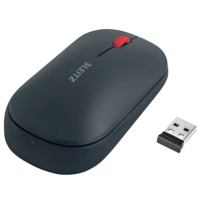 Leitz Souris sans fil Cosy Dual Sure Track - Bluetooth et USB - Noire - 1