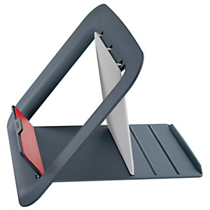 LEITZ Supporto regolabile per notebook Ergo Cosy, Grigio LEITZ Supporto regolabile per notebook Ergo Cosy, Grigio