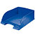 Leitz Vaschette portacorrispondenza linea ''Plus Desk Top'' - Jumbo - Dimensioni est. cm 25,5 x 36 x 10,3 h - Colore: blu fiordaliso - 1