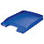 Leitz Vaschette portacorrispondenza linea ''Plus Desk Top'' - Slim - Dimensioni est. cm 25,5 x 36 x 3,7 h - Colore: blu fiordaliso - 3