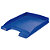 Leitz Vaschette portacorrispondenza linea ''Plus Desk Top'' - Slim - Dimensioni est. cm 25,5 x 36 x 3,7 h - Colore: blu fiordaliso - 1