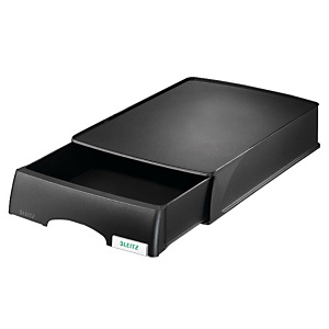 Leitz Vaschette portacorrispondenza linea ''Plus Desk Top'' - Standard Plus a cassetto - Colore Nero di mora - Dimensioni est. cm 25,5 x 35,5 x 7 h. Leitz Vaschette portacorrispondenza linea ''Plus Desk Top'' - Standard Plus a cassetto - Colore Nero di mora - Dimensioni est. cm 25,5 x 35,5 x 7 h.