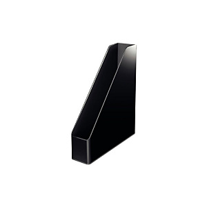 Leitz WOW Dual Color Black Portariviste, 73 x 272 x 318 mm, Nero e grigio antracite Leitz WOW Dual Color Black Portariviste, 73 x 272 x 318 mm, Nero e grigio antracite