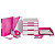 Leitz WOW Dual Color CUBE Cassettiera da scrivania, 4 cassetti, A4 maxi, 287 x 270 x 363 mm, Bianco e Fucsia metallizzato - 3