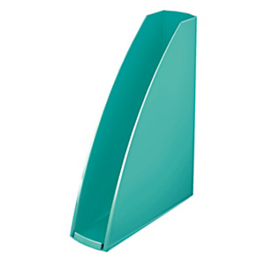 Leitz Wow Revistero, poliestireno, 75 x 312 x 258 mm, verde turquesa