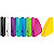 Leitz Wow Revistero, poliestireno, 75 x 312 x 258 mm, violeta - 4