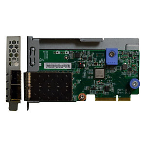 Lenovo 7ZT7A00546, Interno, Alámbrico, PCI Express, Fibra, 10000 Mbit/s, Verde, Metálico