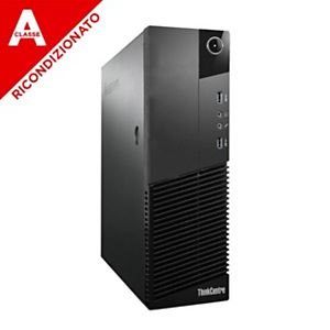 Lenovo PC M83 SFF core i7-4770, 8GB, 240GB SSD, Win 10 Pro mar, Ricondizionato Classe A Lenovo PC M83 SFF core i7-4770, 8GB, 240GB SSD, Win 10 Pro mar, Ricondizionato Classe A