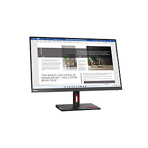 Lenovo ThinkVision S27i-30, 68,6 cm (27''), 1920 x 1080 Pixeles, Full HD, LED, 6 ms, Gris 63DFKAT4EU Lenovo ThinkVision S27i-30, 68,6 cm (27''), 1920 x 1080 Pixeles, Full HD, LED, 6 ms, Gris 63DFKAT4EU