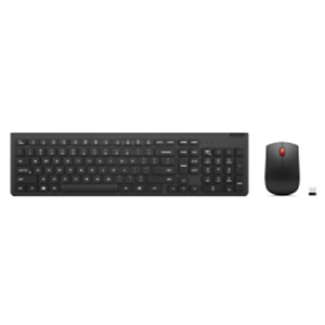 Lenovo Wless KB&M Combo Gen2 French, Taille réelle (100 %), Sans fil, RF sans fil, Noir, Souris incluse 4X31N50719 Lenovo Wless KB&M Combo Gen2 French, Taille réelle (100 %), Sans fil, RF sans fil, Noir, Souris incluse 4X31N50719