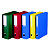 LEONARDI Cartella progetti Linea Plus, Dorso 10 cm, 25 x 35 cm, Rosso (confezione 5 pezzi) - 1