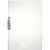 LEONARDI Cartellina con clip fermafogli, 22 x 30 cm, Capacità 40 fogli, PPL, Trasparente - 1