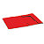 LEONARDI Cartelline a 3 lembi con elastico - Rosso (confezione 10 pezzi) - 4