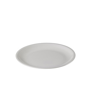LEONE Piatto piano in melamina, Ø 23 x 2 cm, Bianco LEONE Piatto piano in melamina, Ø 23 x 2 cm, Bianco