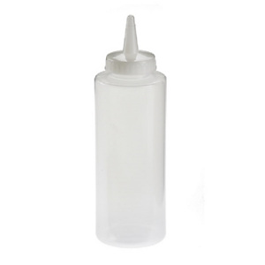 LEONE Squeeze bottle con tappo, Capacità 340 ml, Trasparente (confezione 6 pezzi) LEONE Squeeze bottle con tappo, Capacità 340 ml, Trasparente (confezione 6 pezzi)