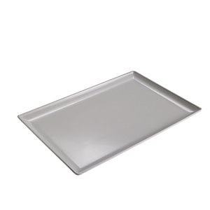 LEONE Vassoio rettangolare Topazio in melamina, 30 x 20 x 2 cm, Bianco LEONE Vassoio rettangolare Topazio in melamina, 30 x 20 x 2 cm, Bianco