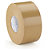 Lepiaca páska na lepenie za mokra 70mm, návin 200m, štandardná 70g/m2, hnedá | RAJA - 1