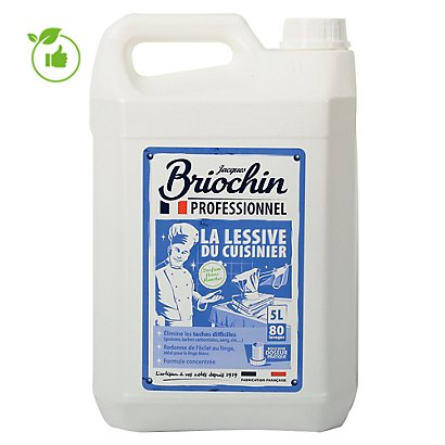 Lessive liquide écologique Briochin spécial cuisiniers 80 lavages - 1