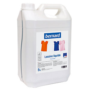 Lessive liquide concentrée Bernard tous textiles 5 L
