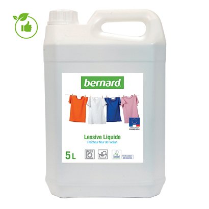 Lessive liquide concentrée écologique Bernard tous textiles 142