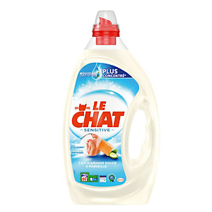 Lessive liquide concentrée Le Chat Sensitive 3 L - 60 doses Lessive liquide concentrée Le Chat Sensitive 3 L - 60 doses