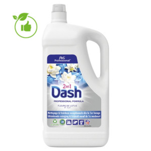Lessive liquide Dash Professional 2 en 1, 110 lavages