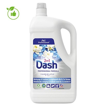 Lessive liquide Dash Professional 2 en 1, 110 lavages - 1