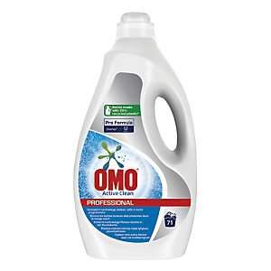 Lessive liquide Omo Active Clean textiles blancs et clairs 71 lavages