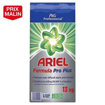 Lessive en poudre Ariel Formula Pro Plus, sac de 13kg - 1