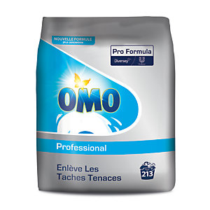 Lessive en poudre Omo Professional 213 lavages