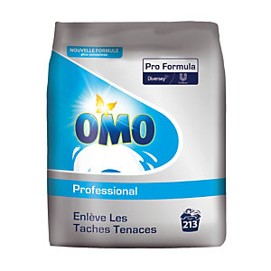 Lessive en poudre Omo Professional 213 lavages
